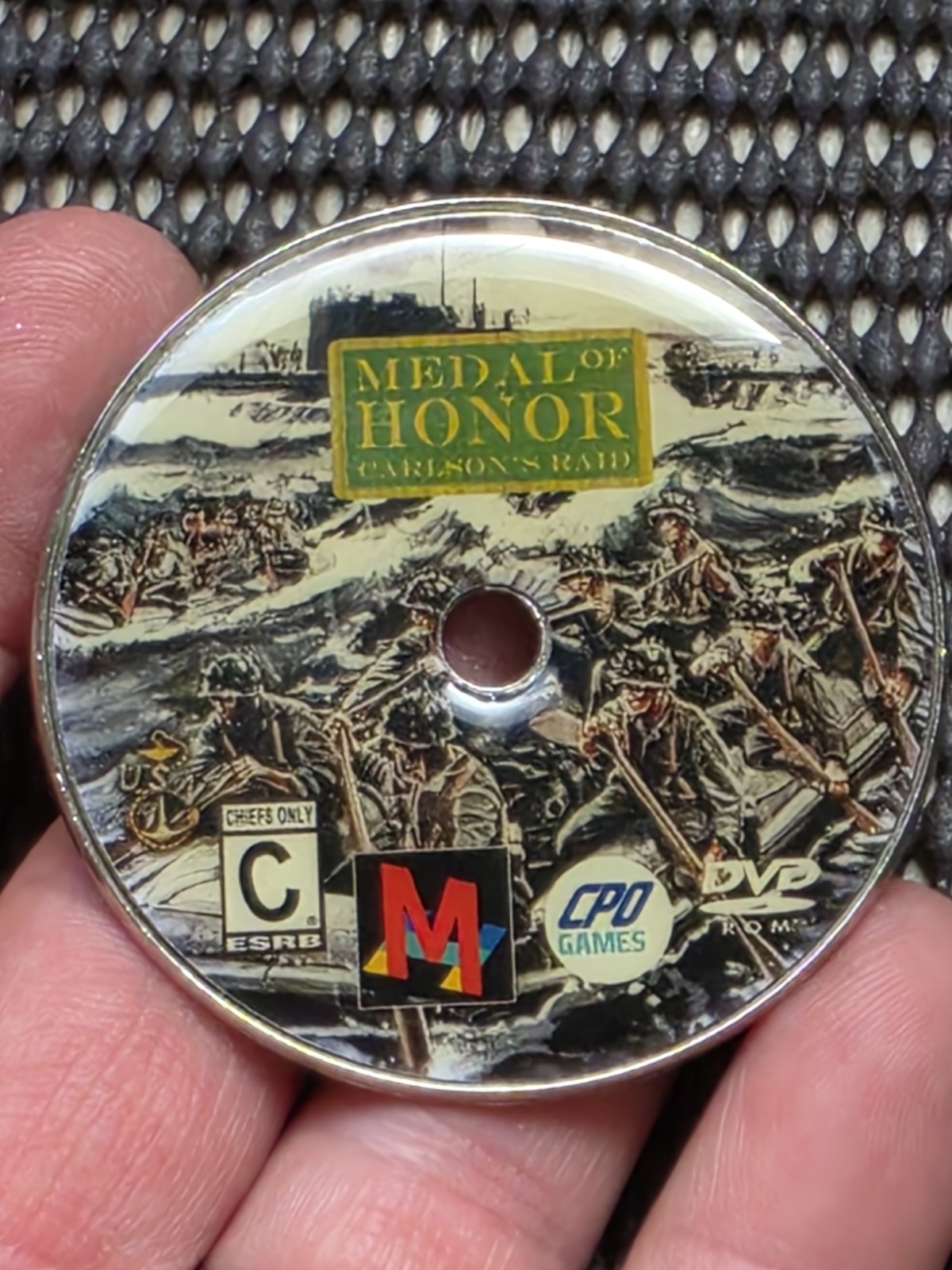 PlayStation 1 Medal Of Honor US NAVY Military Challenge Coin Medal Rare PS1 MOH