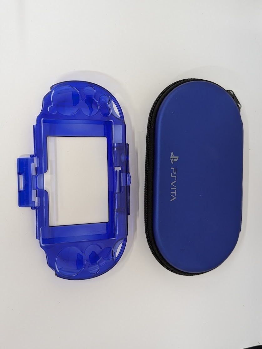 B686 Sony PS Vita PCH-2000 console Aqua Blue Handheld system fx