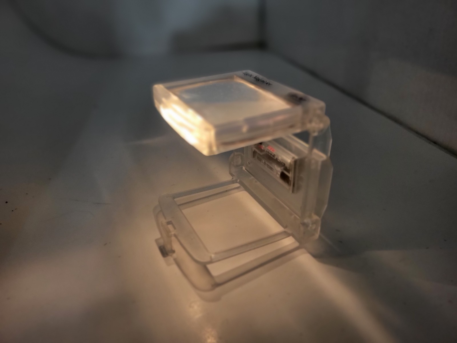 NEW Clear Purple LIGHT & MAGNIFIER for the Nintendo GameBoy Advance Console