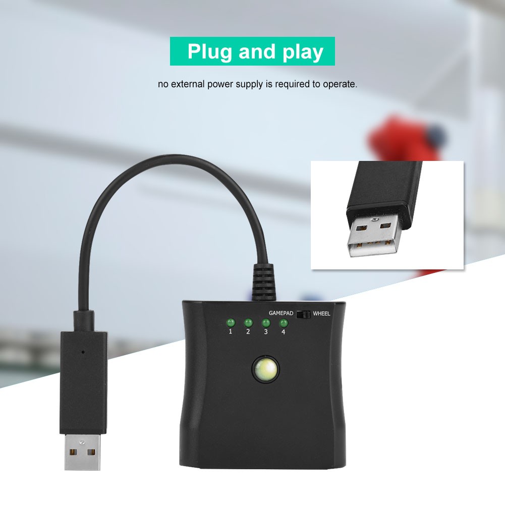 Universal Adapter Cable Converter For PS2 Controller To 360 Popular