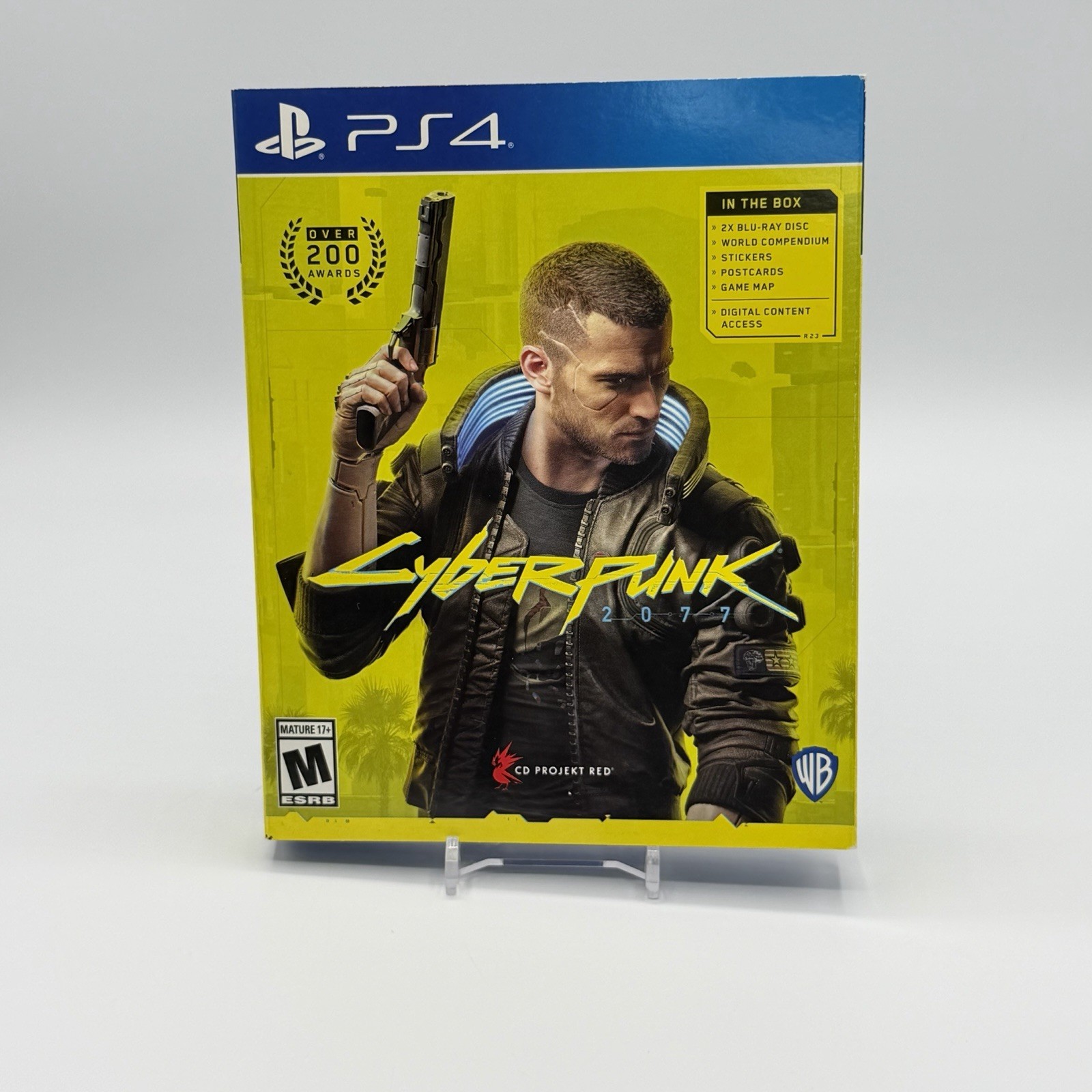 Cyberpunk 2077 – Sony PlayStation 4 (PS5 Upgrade Available) Clean Disk