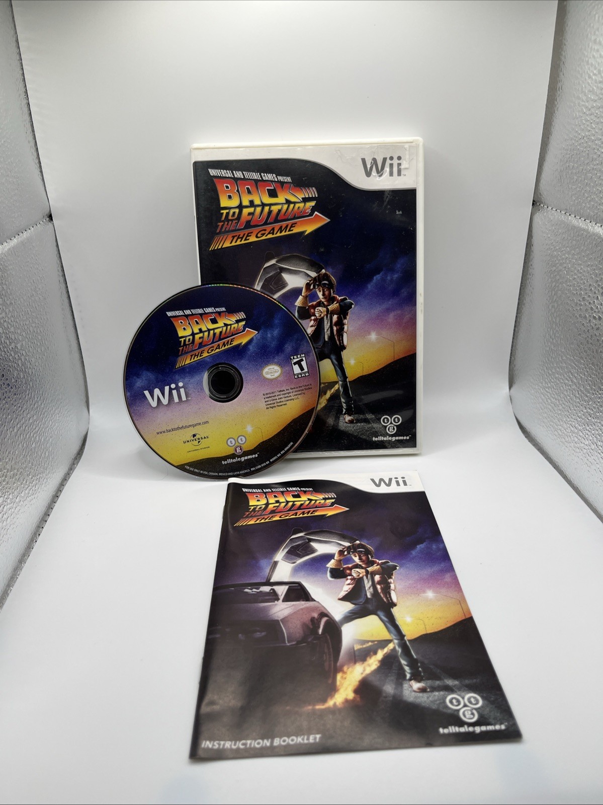 Back To The Future The Game – Nintendo Wii – CIB Complete – Tested – Authentic