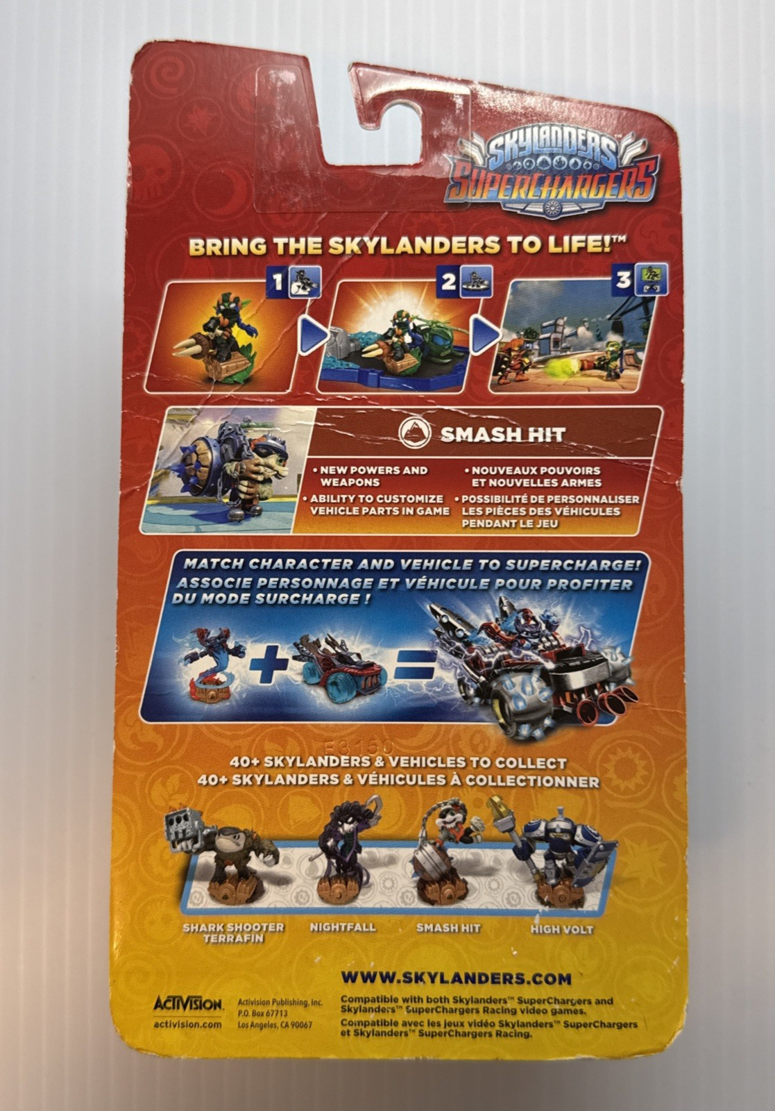 Skylanders SuperChargers Smash Hit Character Pack