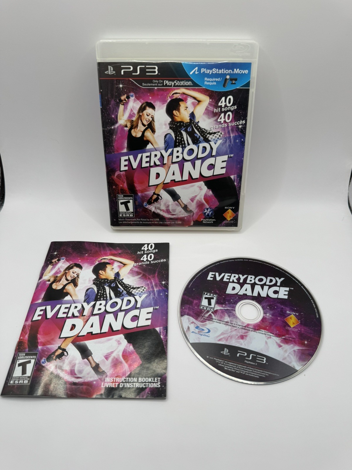 Everybody Dance (Playstation 3, 2011) CIB