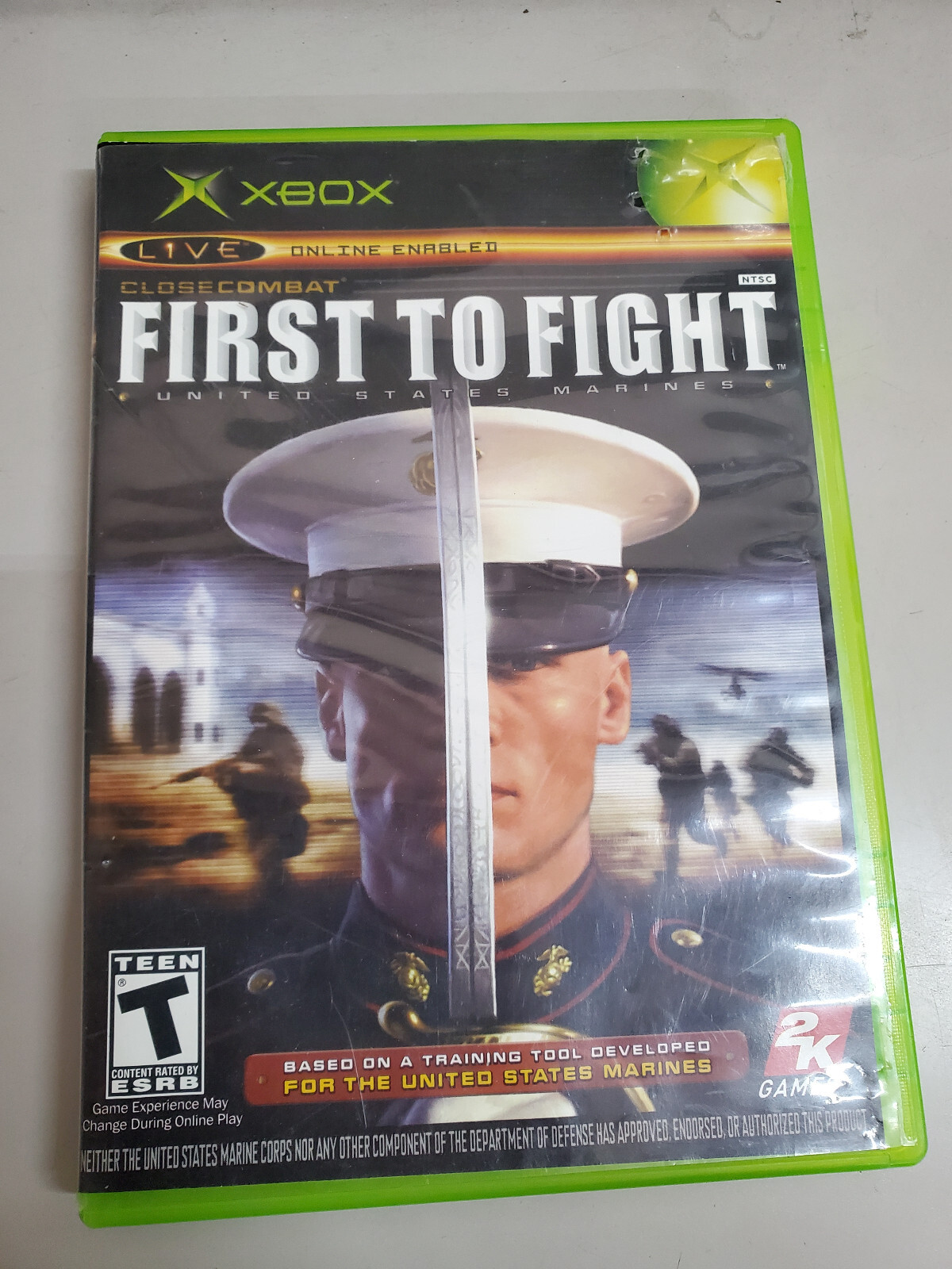 First To Fight (original Xbox, 2005) No Manual Tested