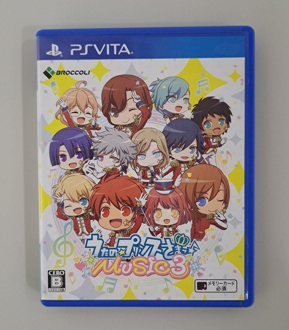 Lot 3 Uta No Prince Sama Music 3 Repeat Love Amazing Aria set PS VITA Japan Ver.