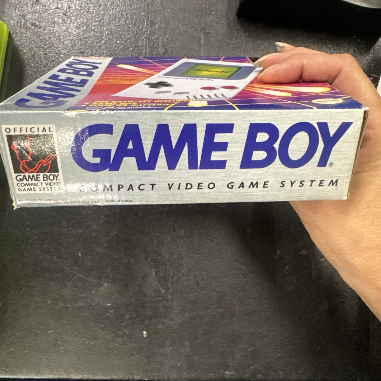 Nintendo Game Boy Launch Edition Handheld System – Complete Matching Serial #s