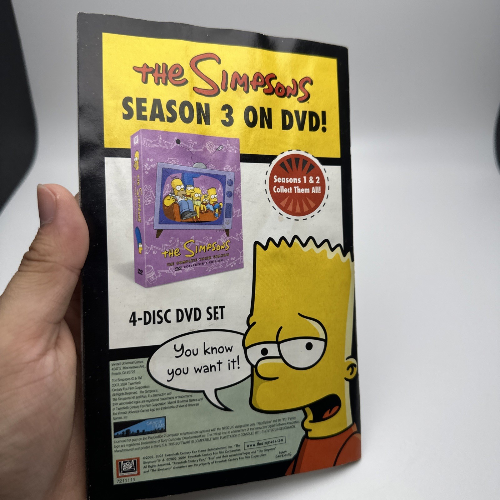The Simpsons Hit and Run (Sony PlayStation 2 PS2, 2003) Complete Tested