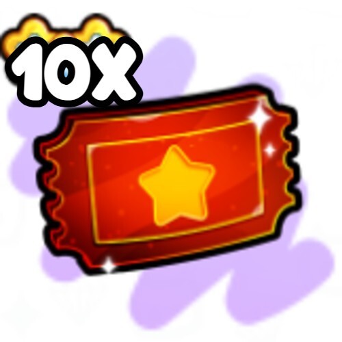10X Exclusive Raffle Ticket | Roblox Pet Simulator 99