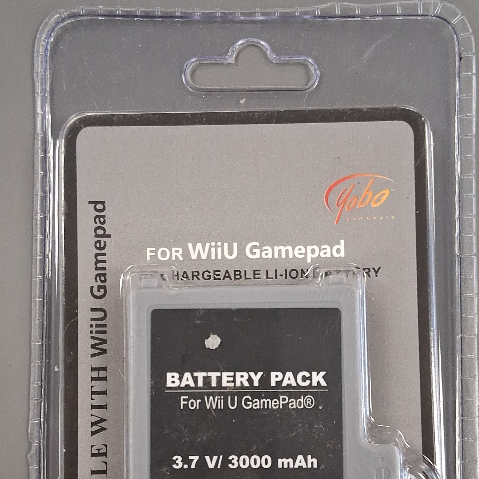 Yobo Rechargeable Battery Pack 3000mAh for Nintendo Wii U Gamepad