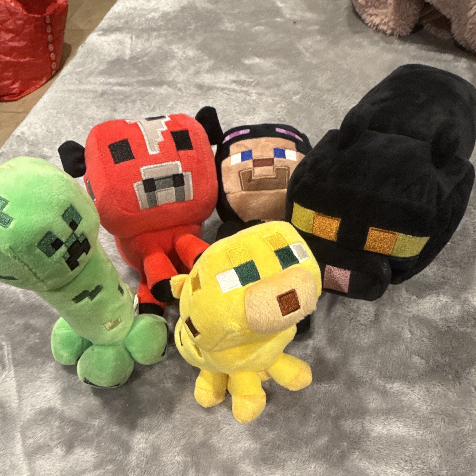 Mojang Minecraft Plush Lot Plush Dolls, Minecraft Plush Model – Creeper & Ocelot