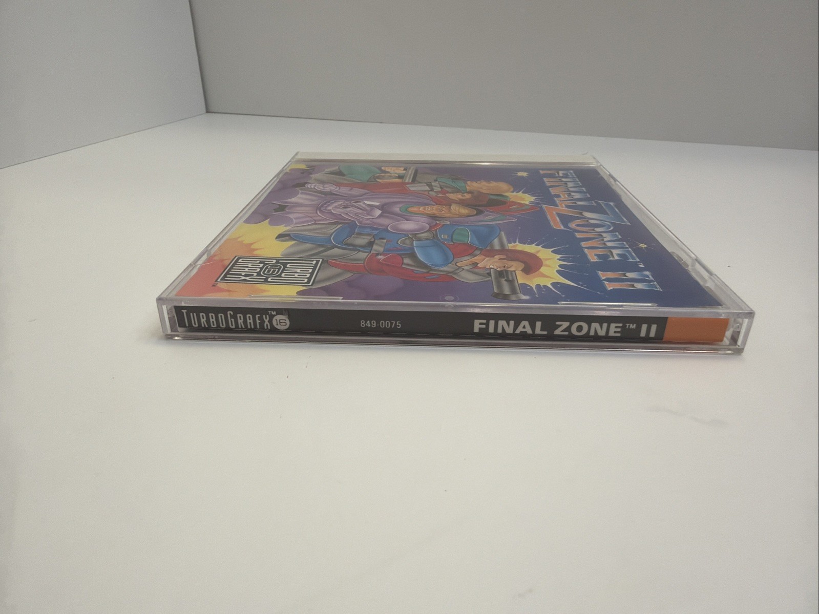 Final Zone II TurboGrafx-16 CD PC Engine Tested Complete CIB