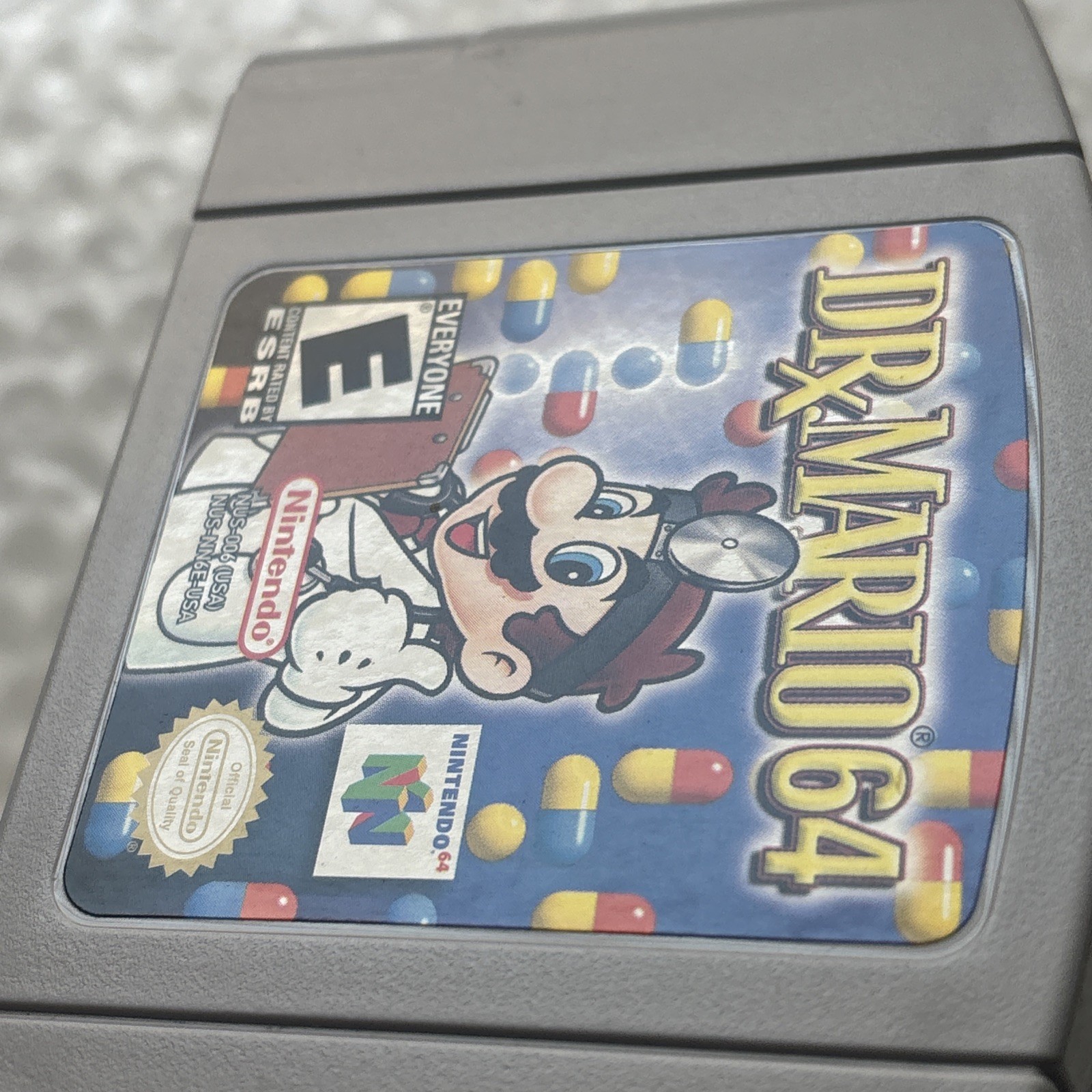 Dr. Mario Nintendo 64 N64 Authentic Complete In Box CIB Tetris Tested Mint Cart