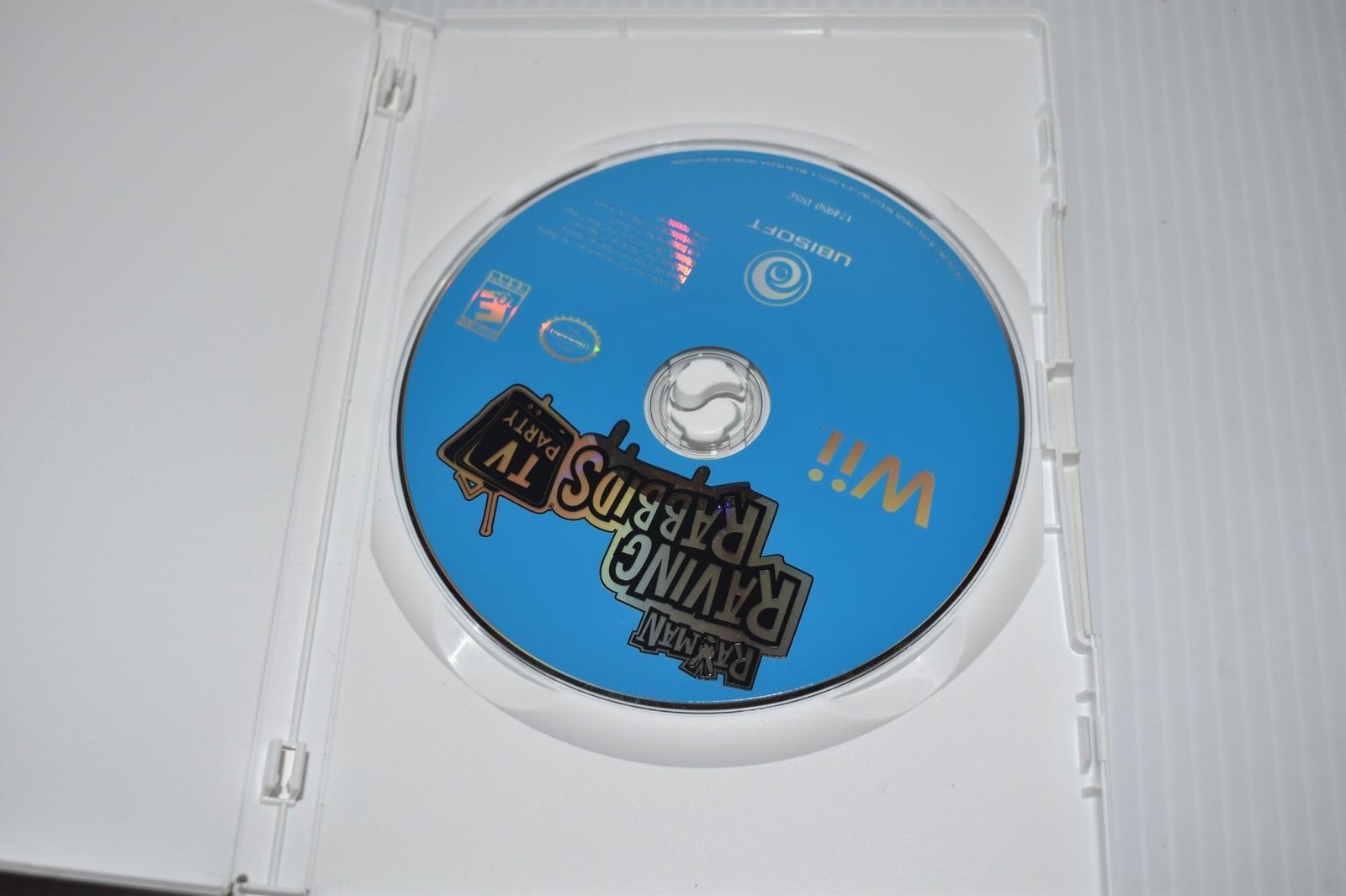 RAYMAN RAVING RABBIDS TV PARTY NINTENDO Wii VIDEO GAME (BFR64)