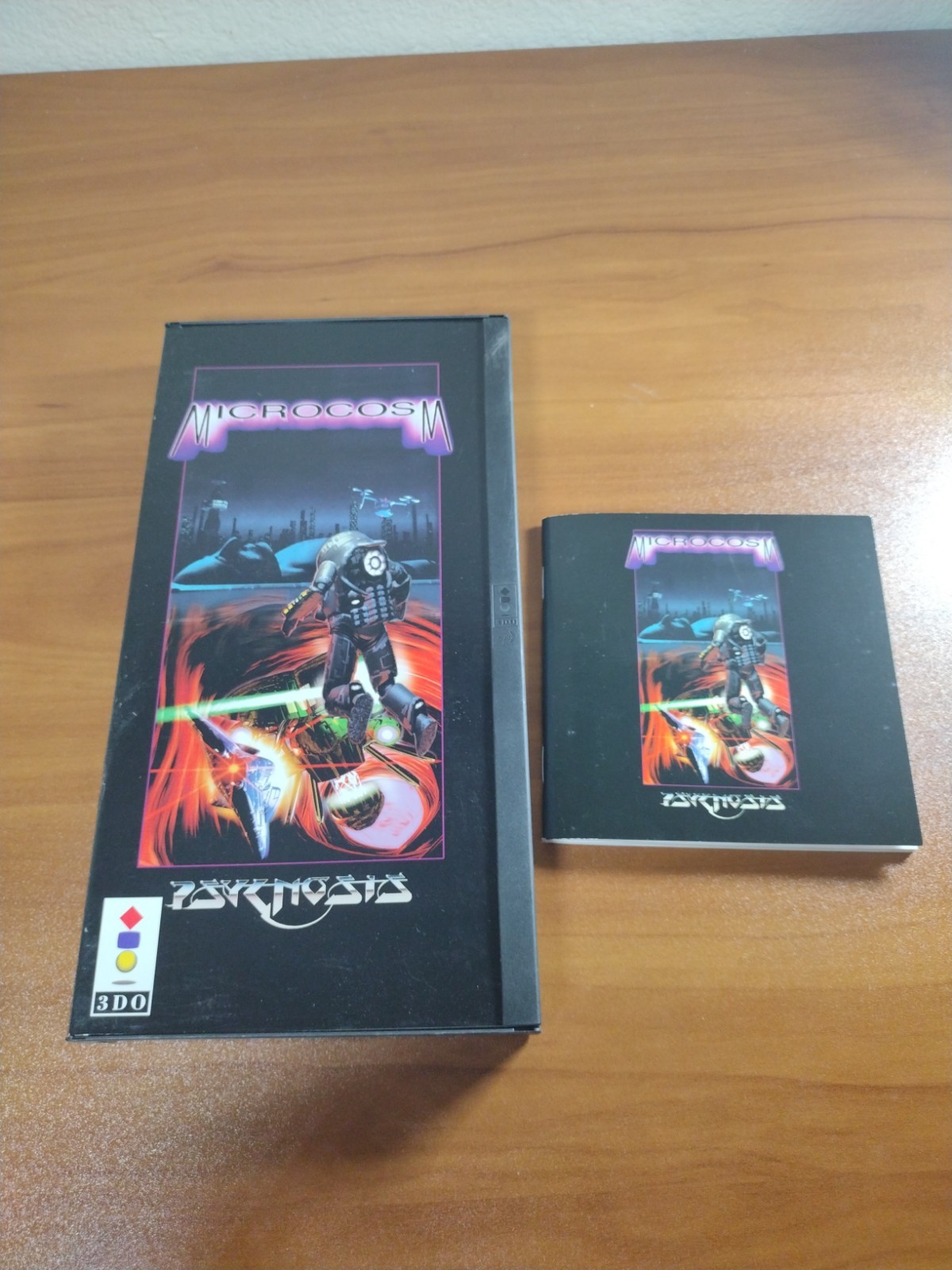 Microcosm (Panasonic 3DO) Long Box + Manual (No Disc) VGC NM Box