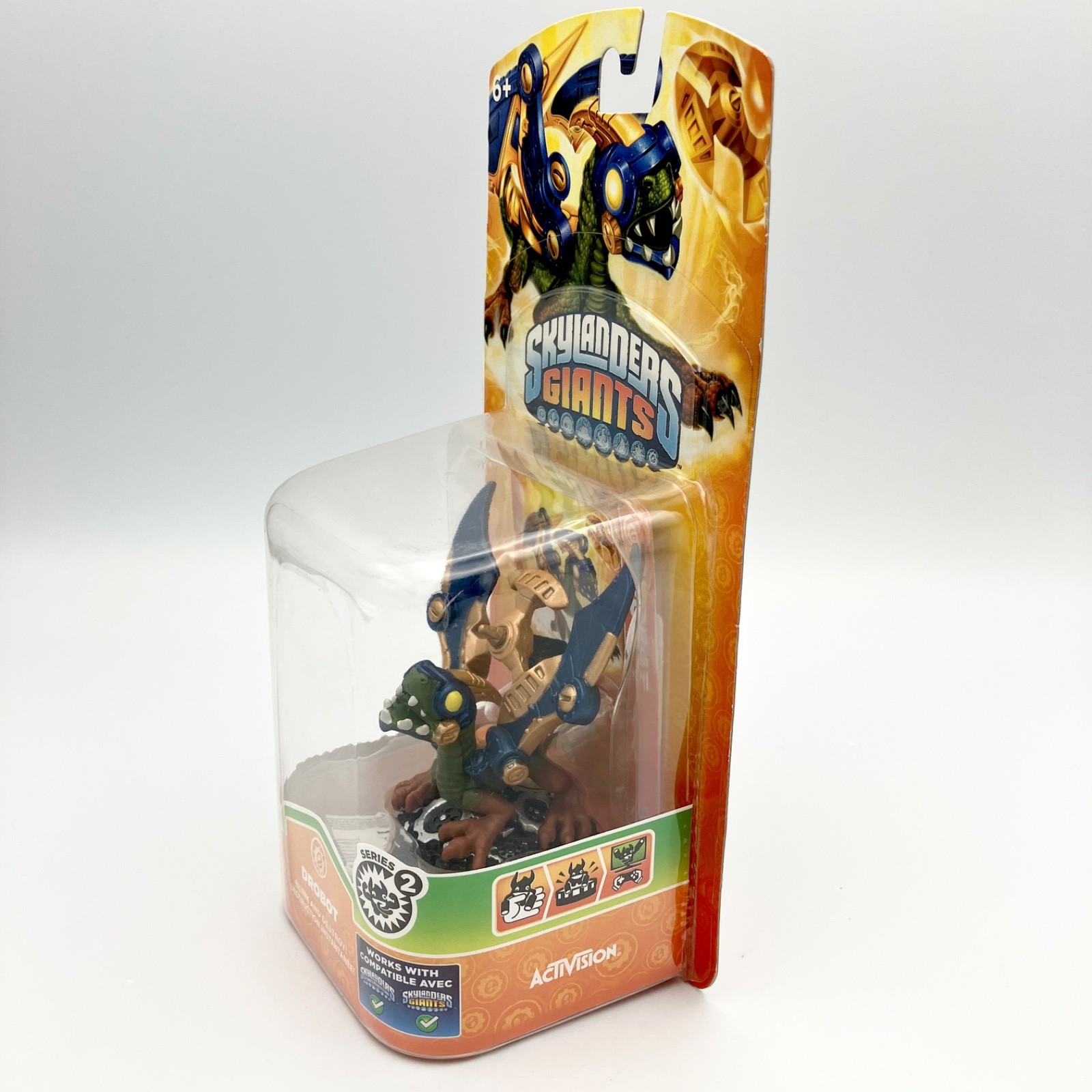 Skylanders Giants Drobot Series 2 Figure NIB Activision NEW SEALED ~ RARE