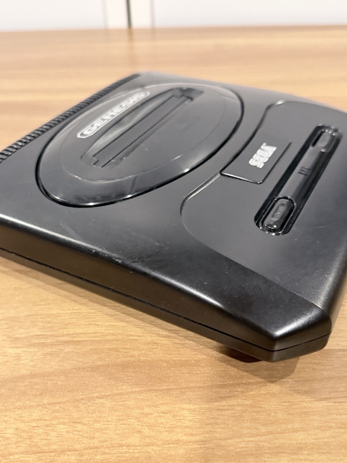 SEGA Genesis Model 2 Black Console 6-Button Controller MK-1631 Cleaned Tested