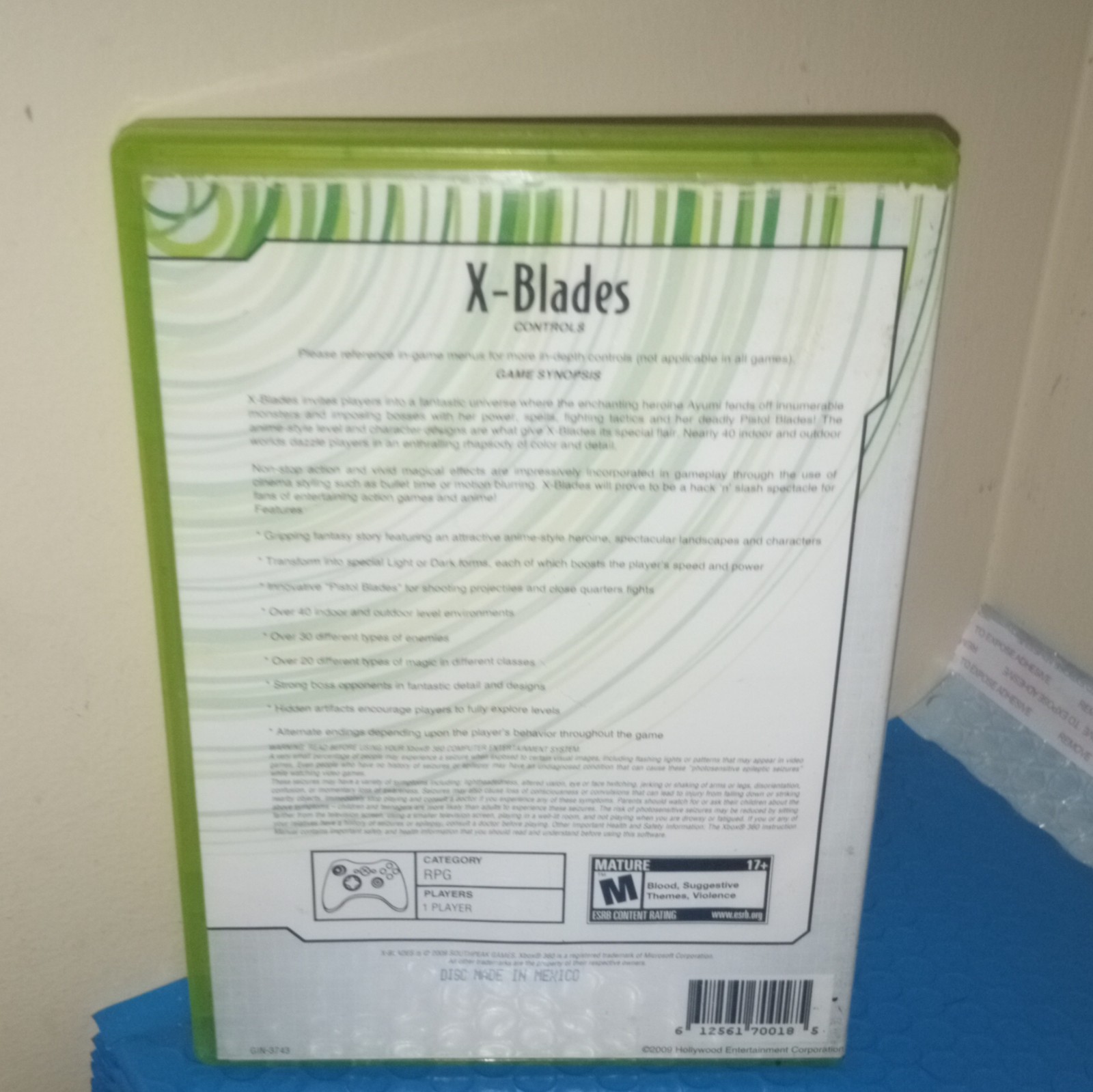 X-Blades (Microsoft Xbox 360, 2009) – Tested