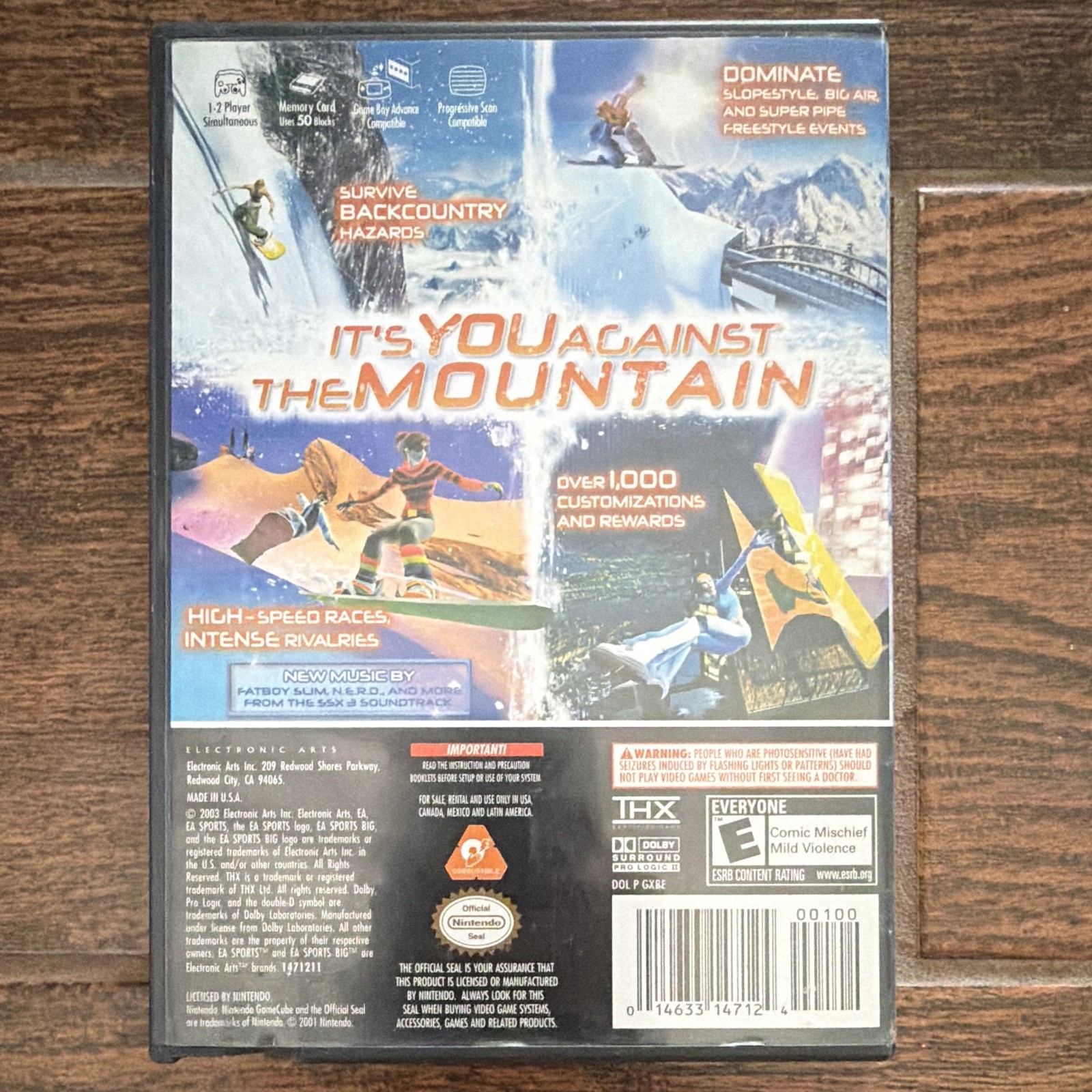 EA SPORTS BIG SSX 3 Nintendo GameCube Multiplayer E NTSC-U/C 2003