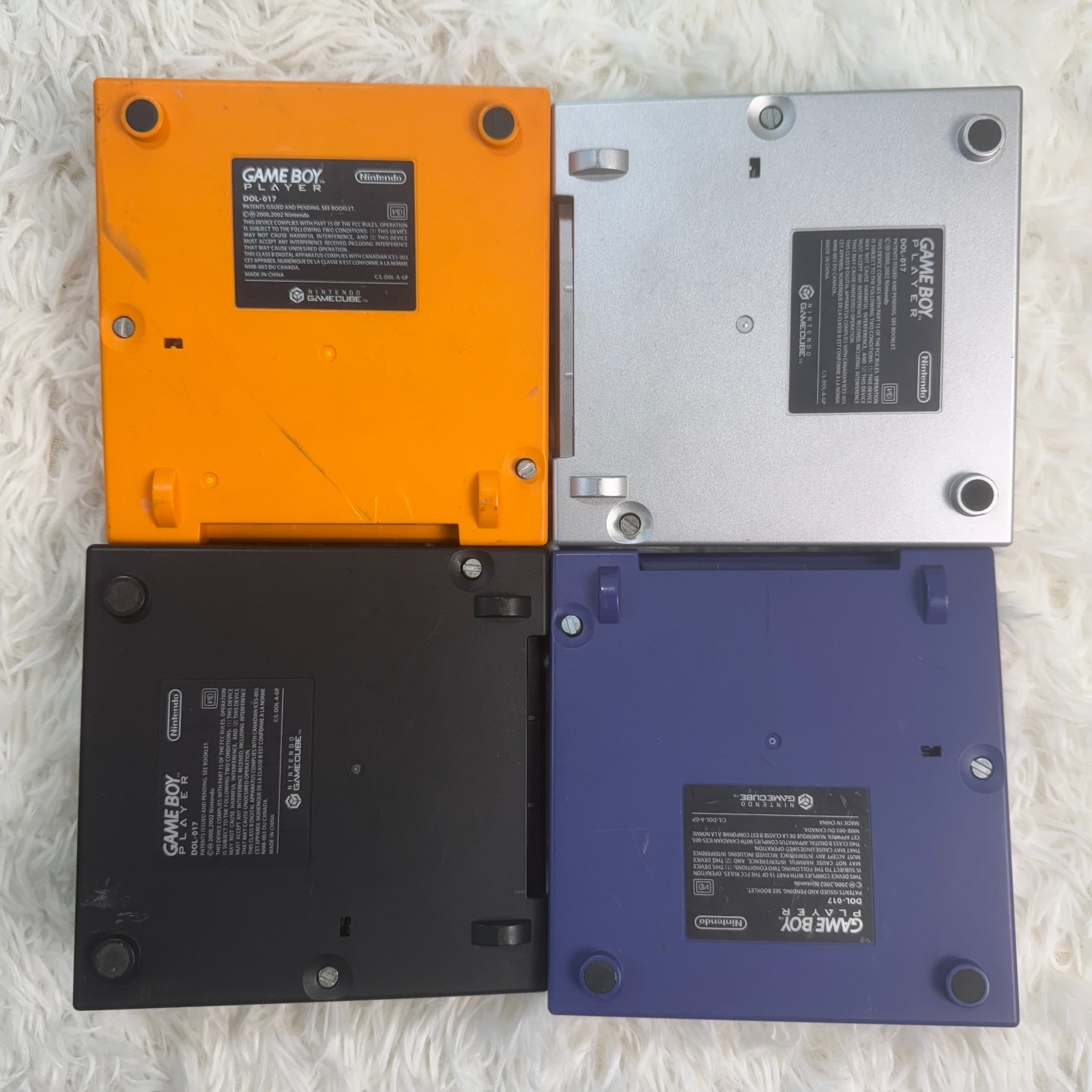 Nintendo GameCube Gameboy Player DOL-017 various colors GBA GC Japan *TESTED
