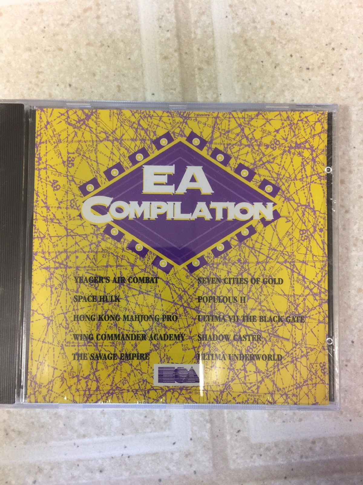EA Compilation – 10 games, ultima savage empire, 7 cities gold,etc..new MS dos