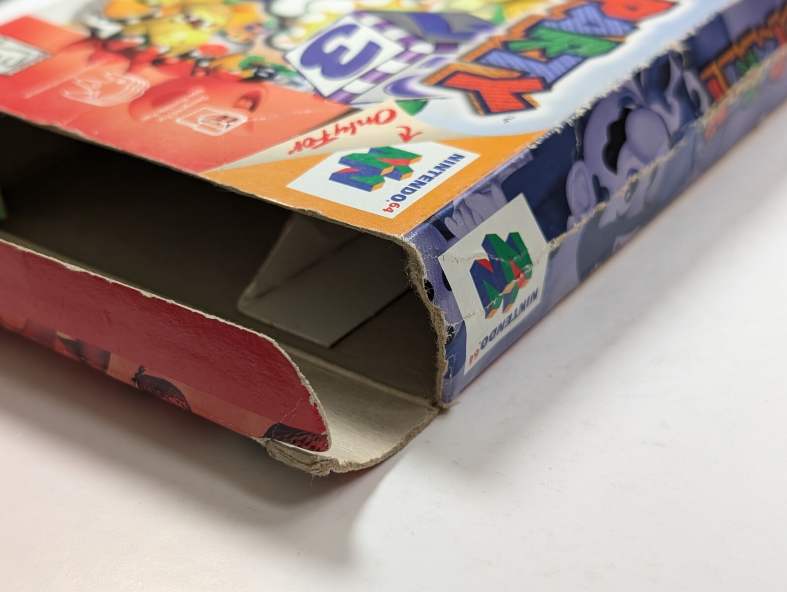 Mario Party 1 Nintendo 64 N64 with box (two flaps missing) authentic