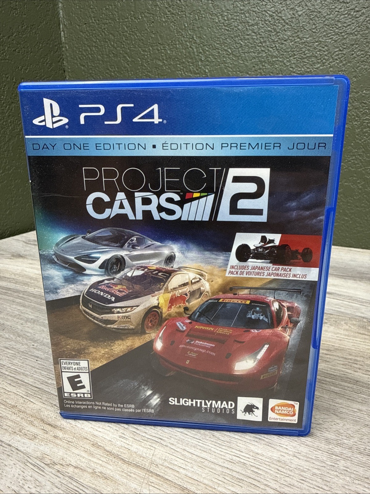 Project Cars 2: Day One Edition PlayStation 4, Tested, Very Clean And Working
