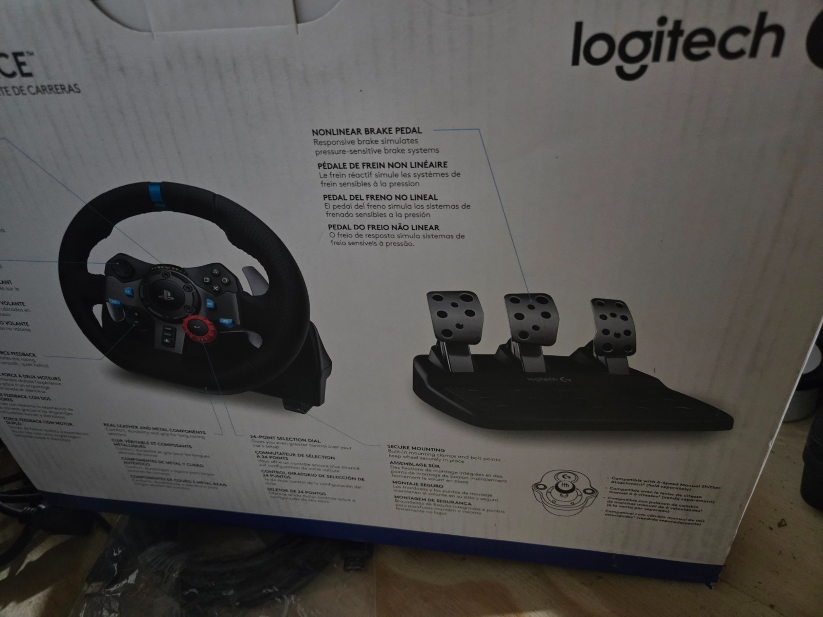 Logitech G29 Driving Force Racing Wheel