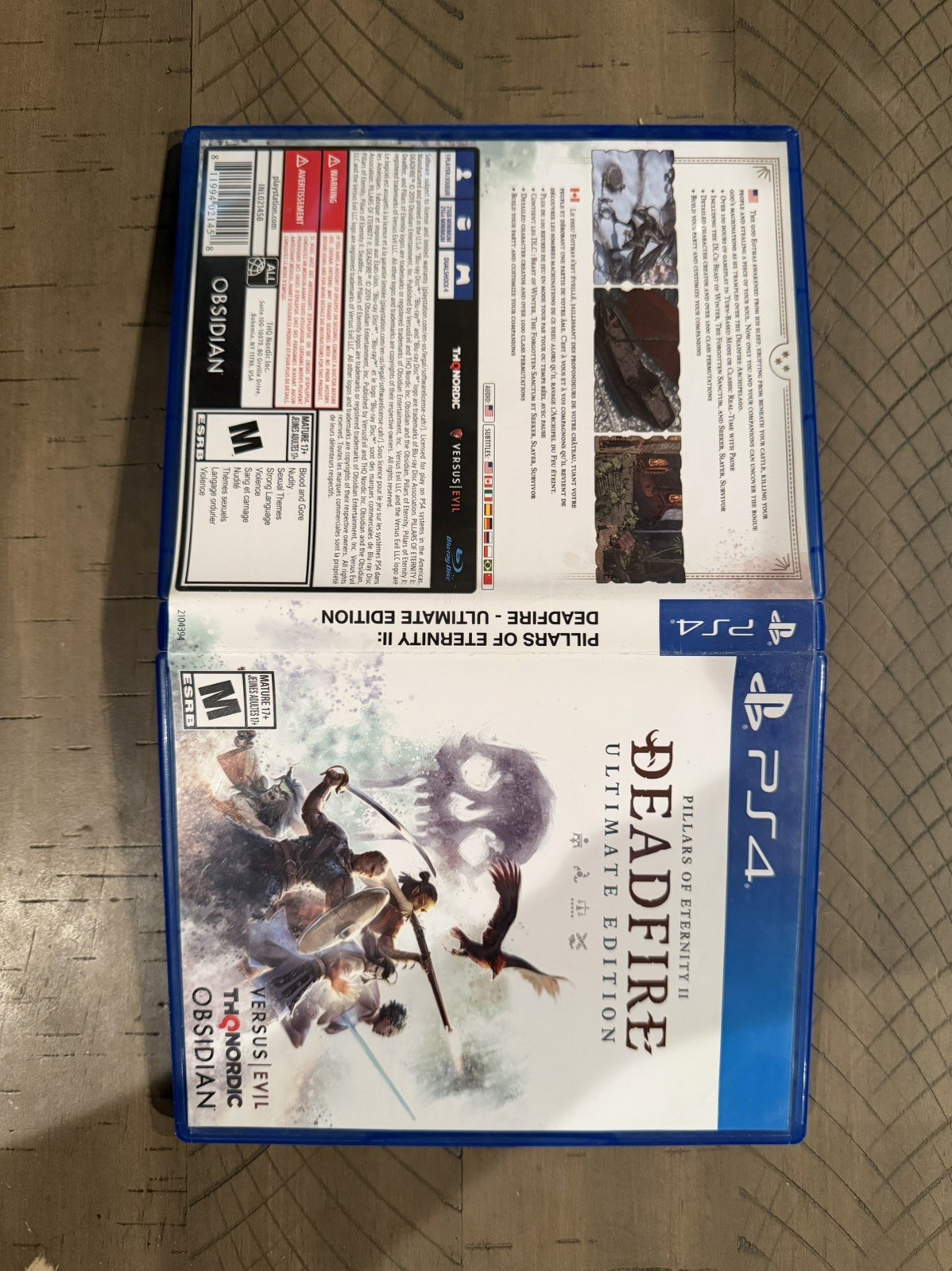 Pillars of Eternity 1 & 2 II: Deadfire BUNDLE (Sony PlayStation 4, 2020)