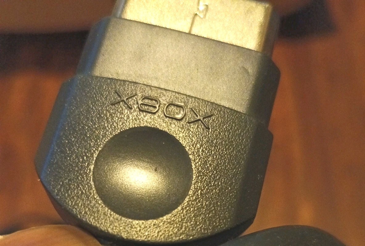 Original Microsoft Xbox (OEM/Unbranded) A/V Cable Lot Of 2.