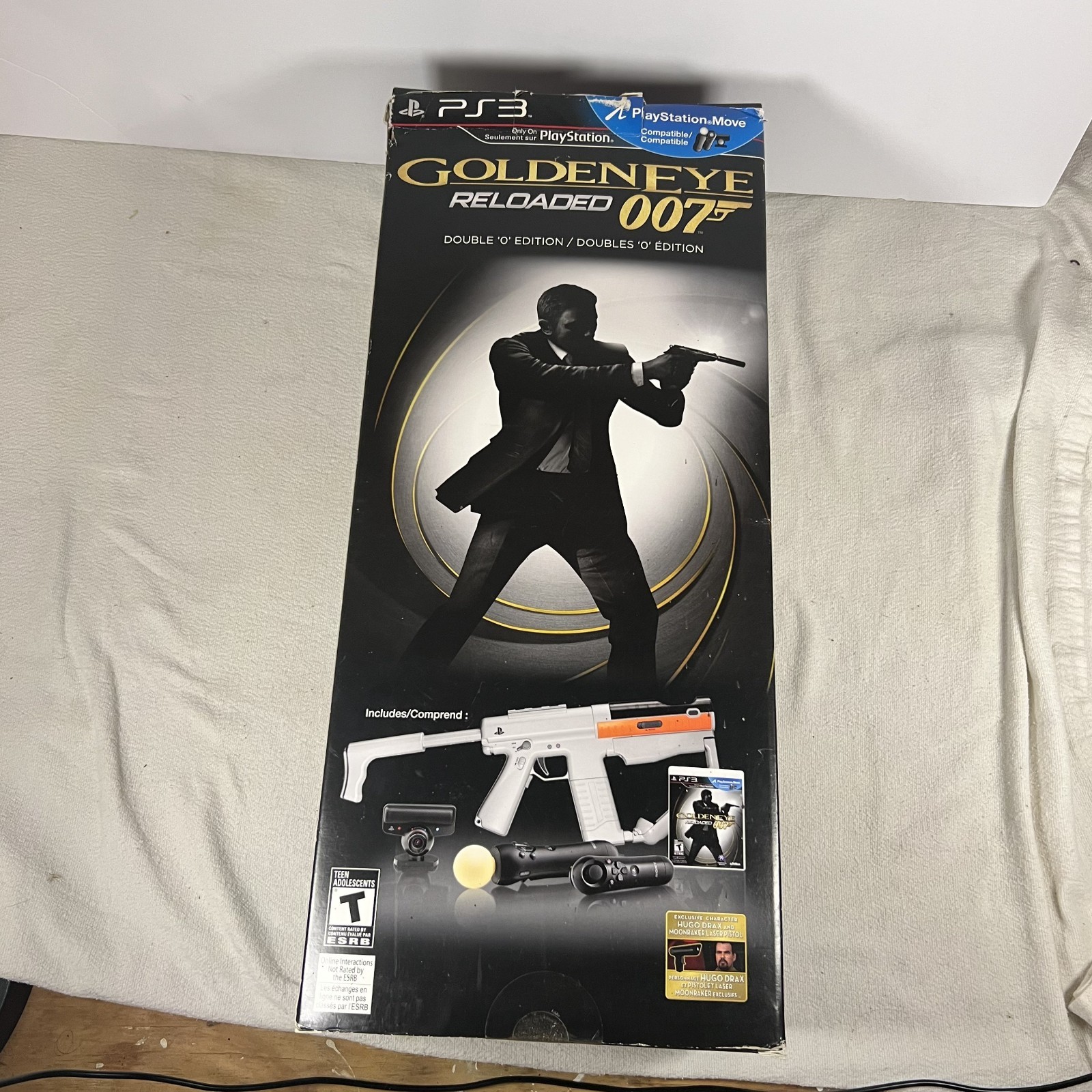 GoldenEye 007 Reloaded Double ‘O’ Special Edition PS3 2011 James Bond USA PS