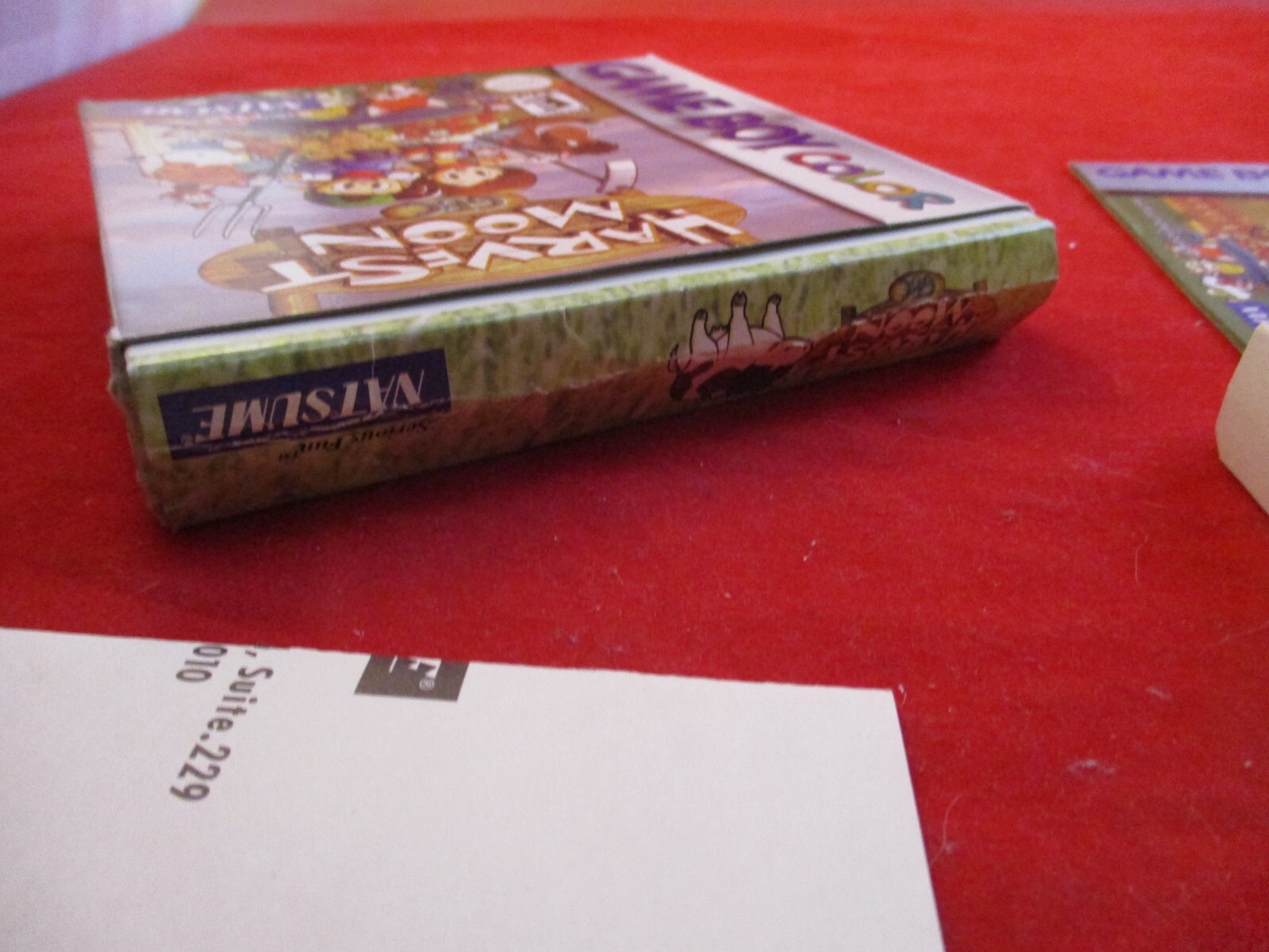 Harvest Moon GBC (Nintendo Game Boy Color, 1999) COMPLETE w/ Box manual game