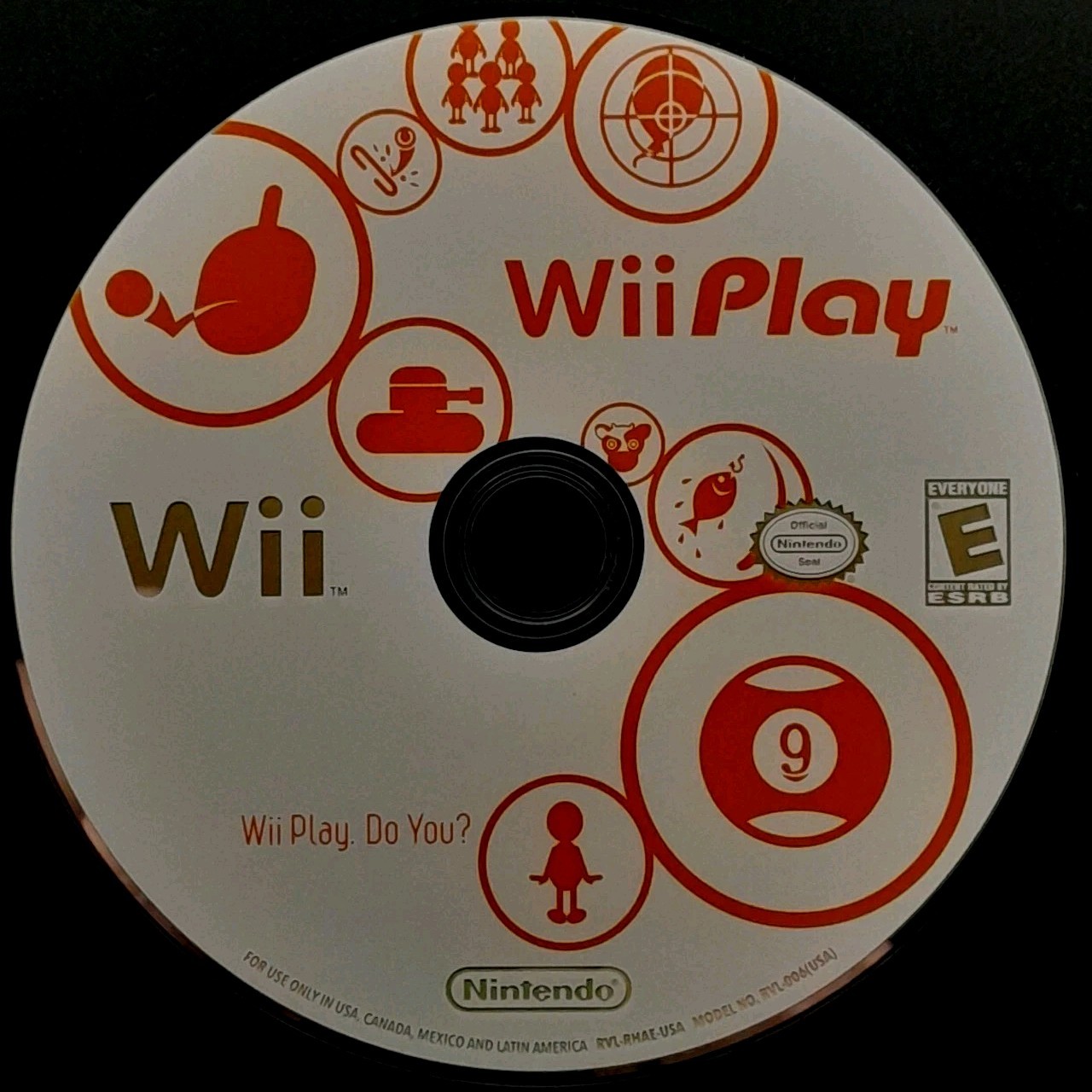Wii Play – Wii – Disc Only – Resurfaced/Tested