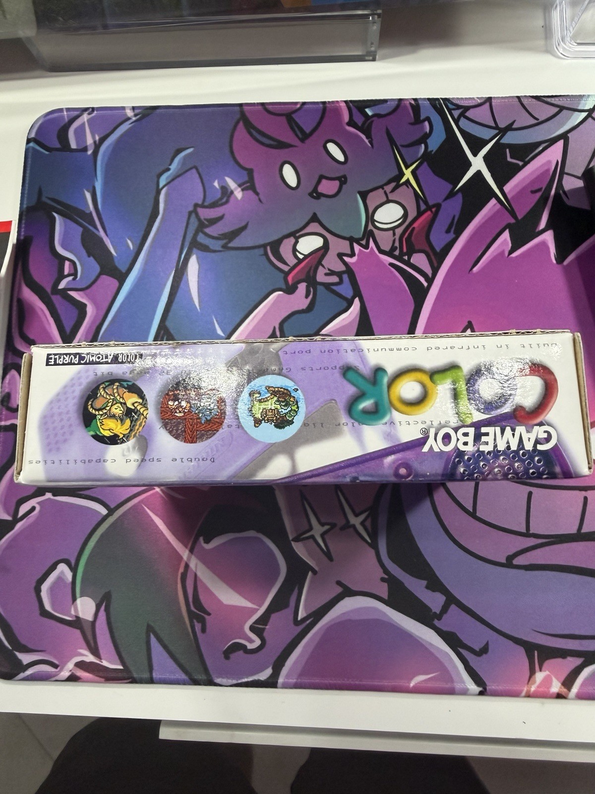 Nintendo Game Boy Color Handheld System – Atomic Purple – Factory Sealed New