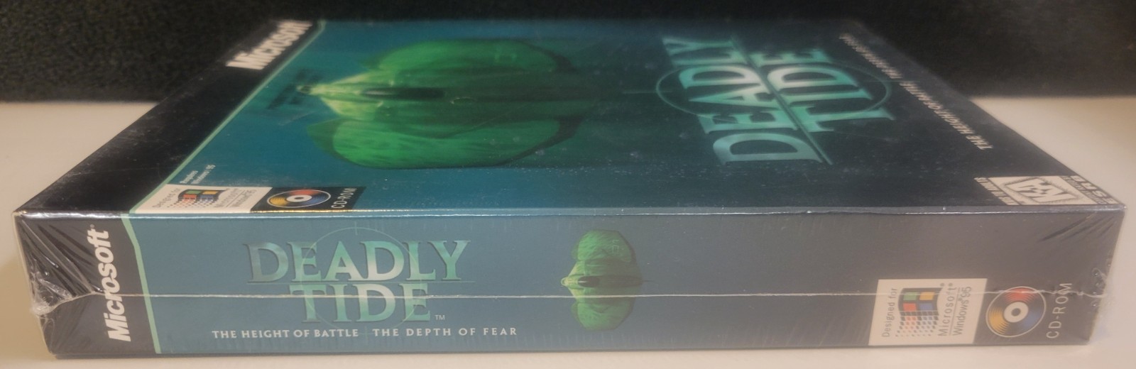DEADLY TIDE Microsoft Windows 95 Big Box CD-ROM PC Video Game BRAND NEW~ SEALED!