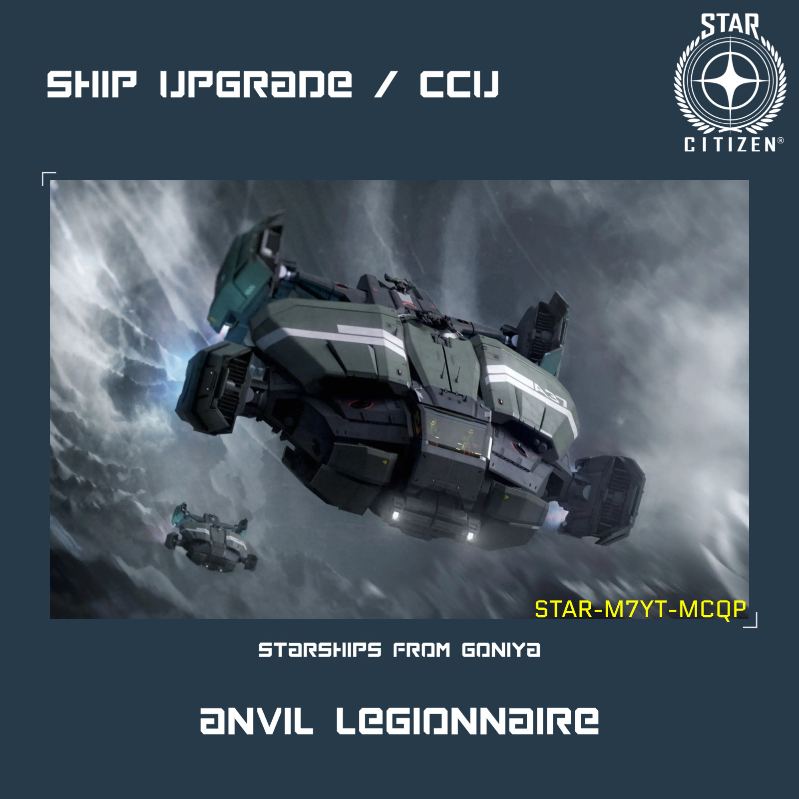 STAR CITIZEN – ANVIL LEGIONNAIRE UPGRADE – (CCU)