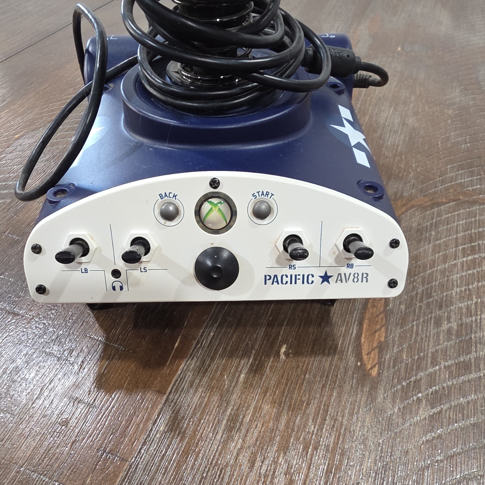Pacific Aviator Flight Stick Controller Model #47328 With Game Xbox 360