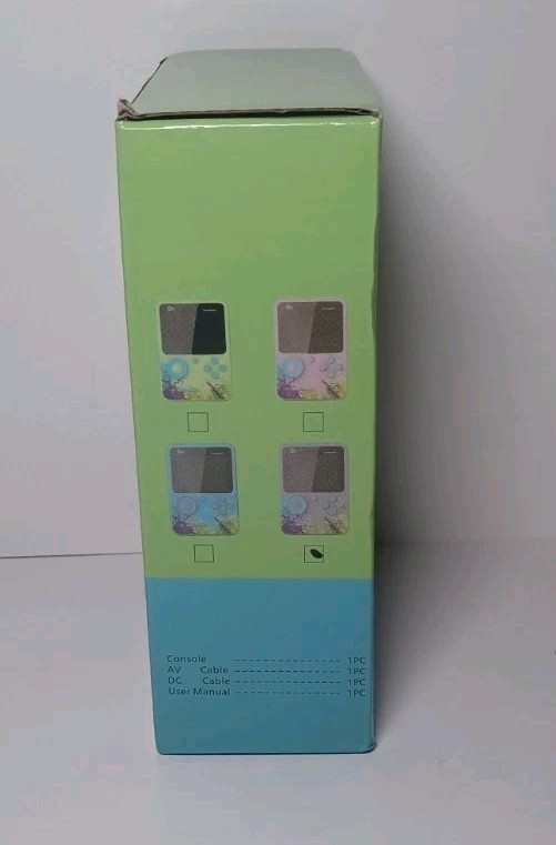 G5 Handheld Game Box Game Player 3″ Screen Blue TV Connect Capable -New-