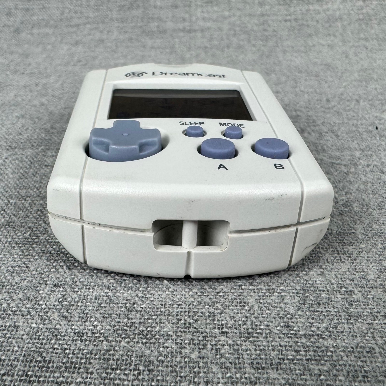Sega Dreamcast VMU Visual Memory Unit HKT-7000 Gray Memory Card OEM Tested