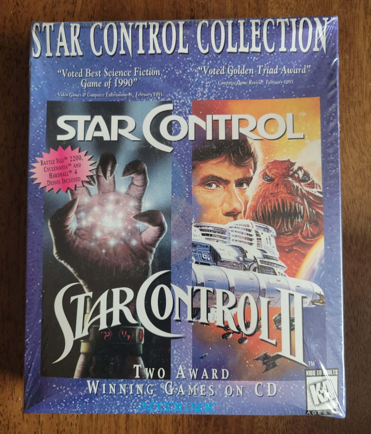 Star Control Collection, NIB, Still Shrink-wrapped, on CD-ROM for PCs