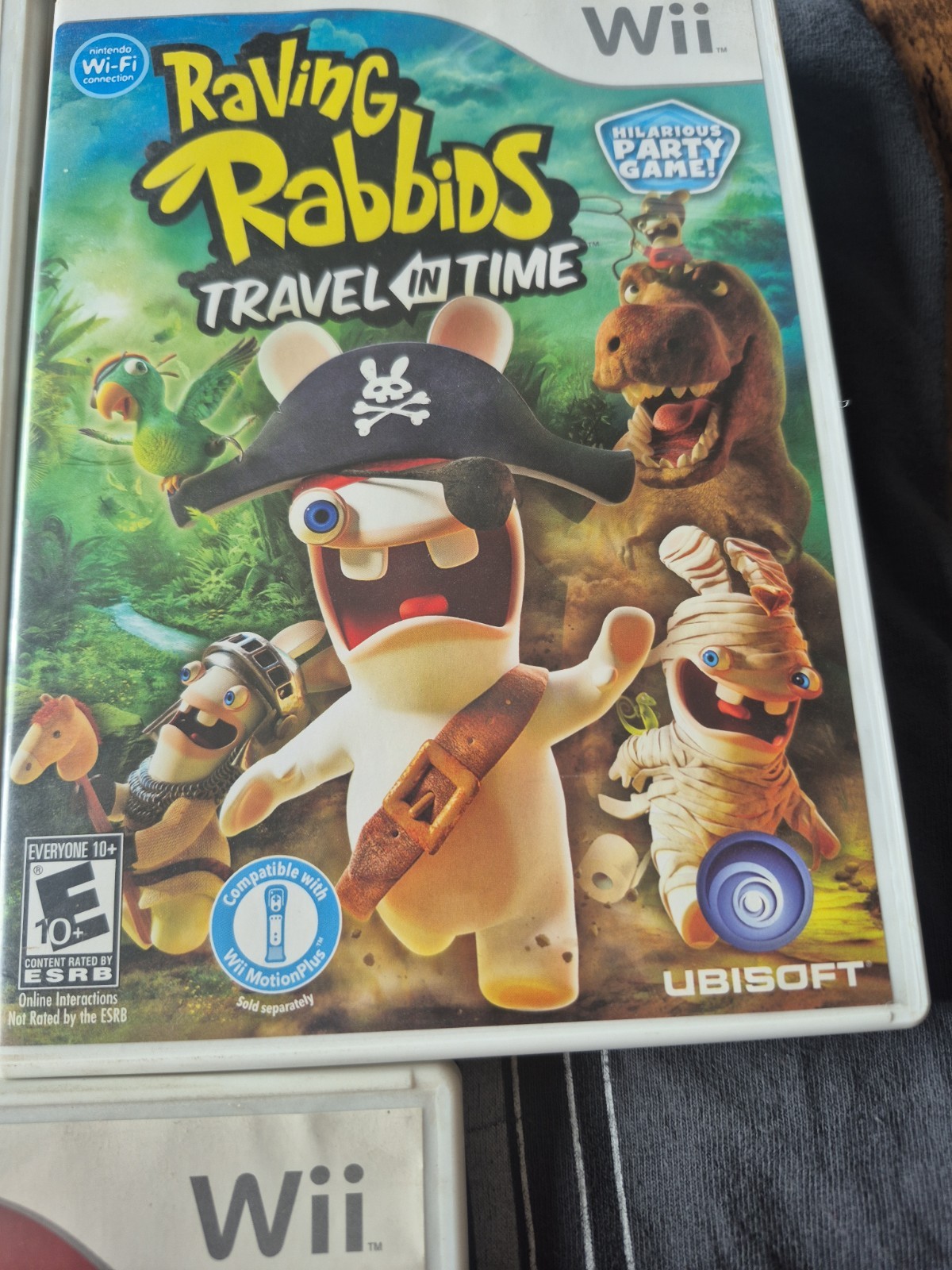 Nintendo Wii RAYMAN RAVING RABBIDS 5 Game CollectionFUN