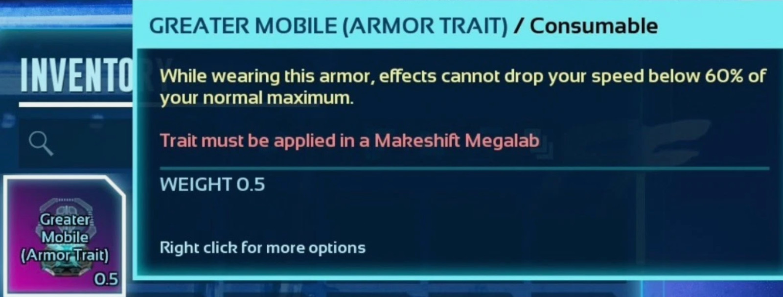 ARK Survival Ascended Greater/Moderate Mobile Armor Trait PVE PC/XBOX/PS