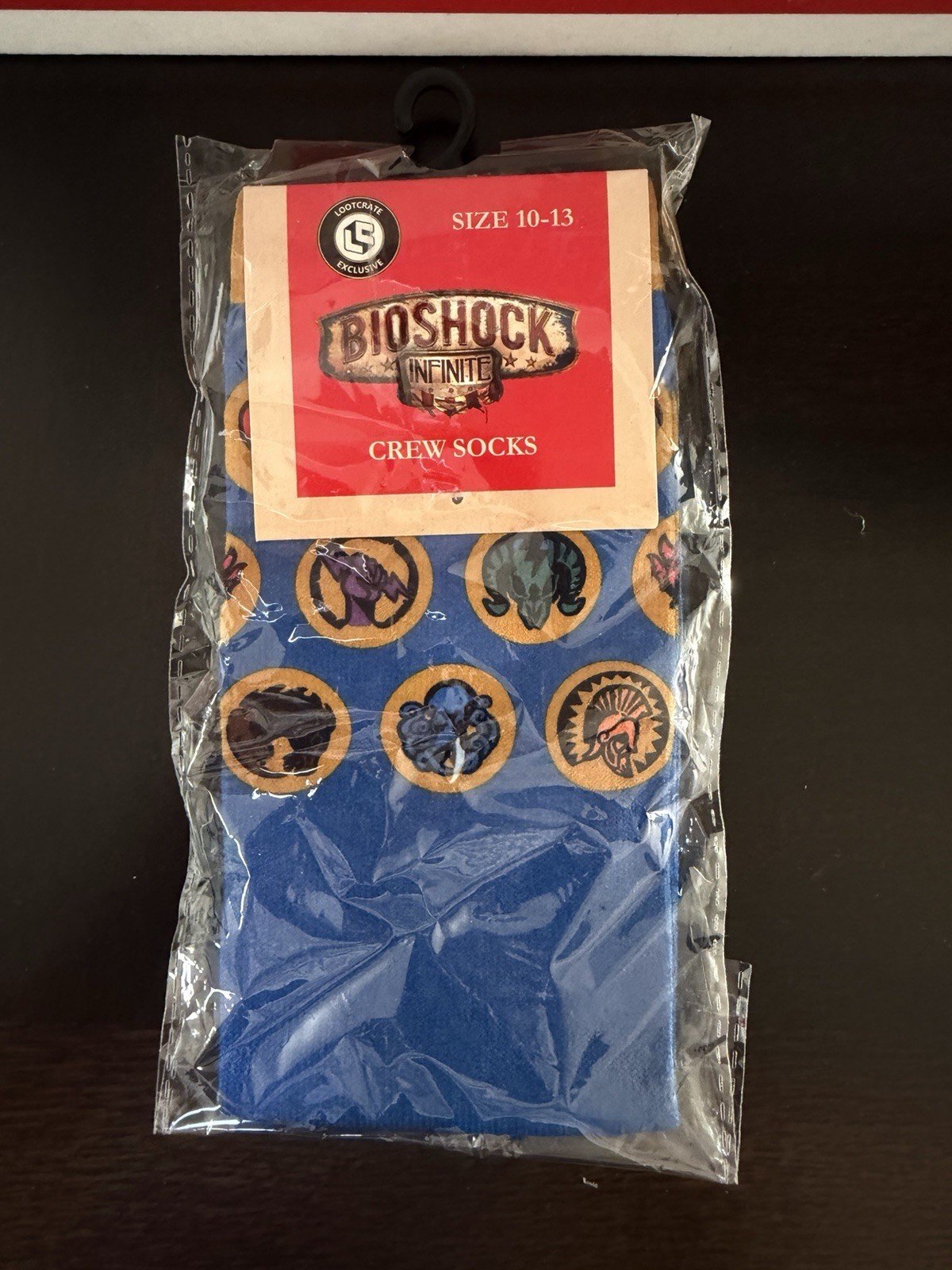 Loot crate Bioshock Infinite Collectible Socks