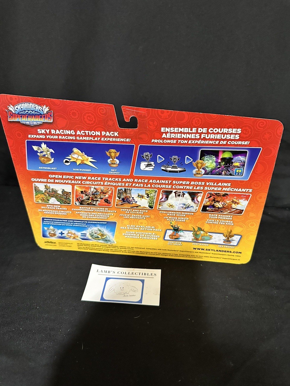 Skylanders Superchargers Sky Racing Action Pack Astro Blast Sun Runner vehicle