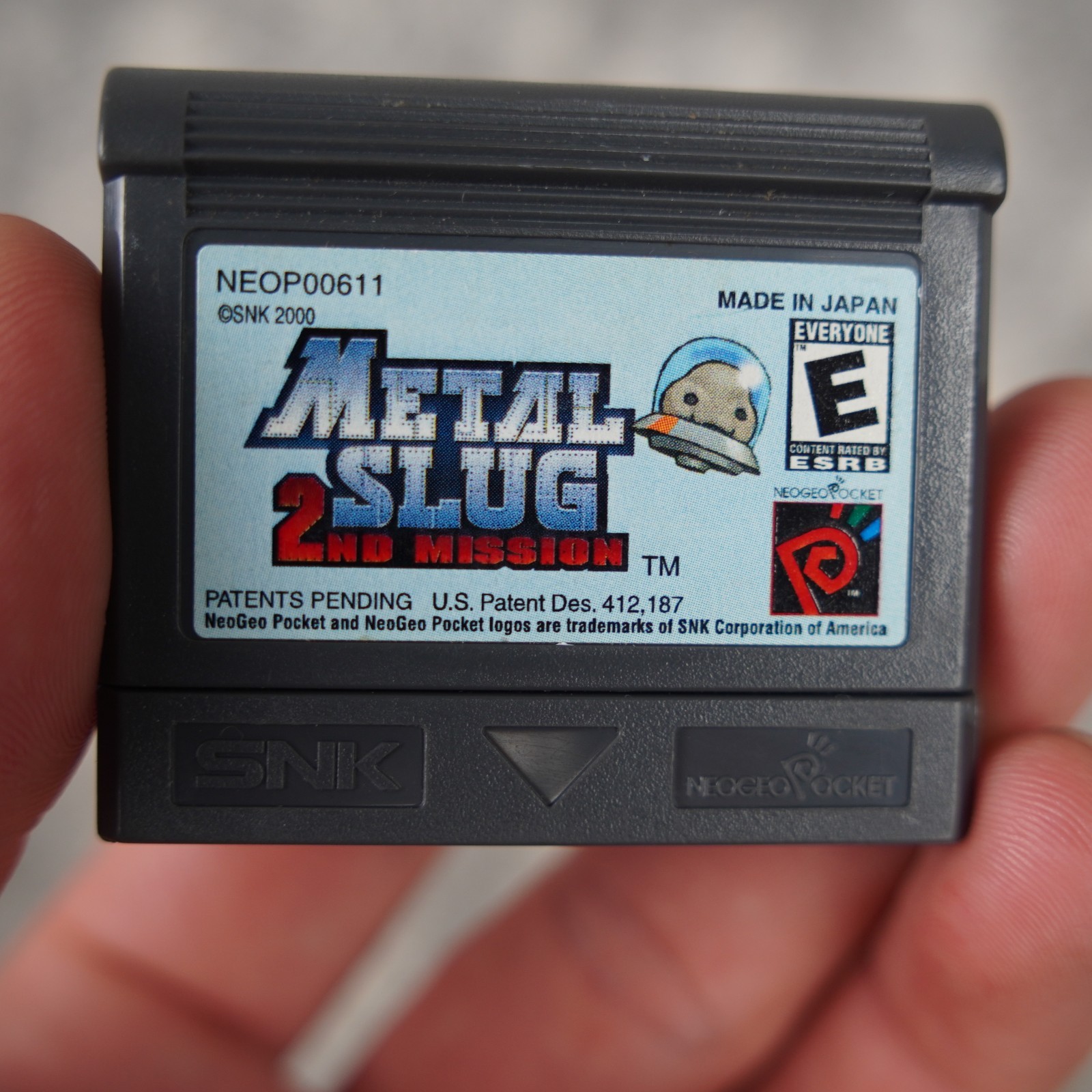 Metal Slug 2nd Mission Neo Geo Pocket Color NGPC English SNK Cartridge Only
