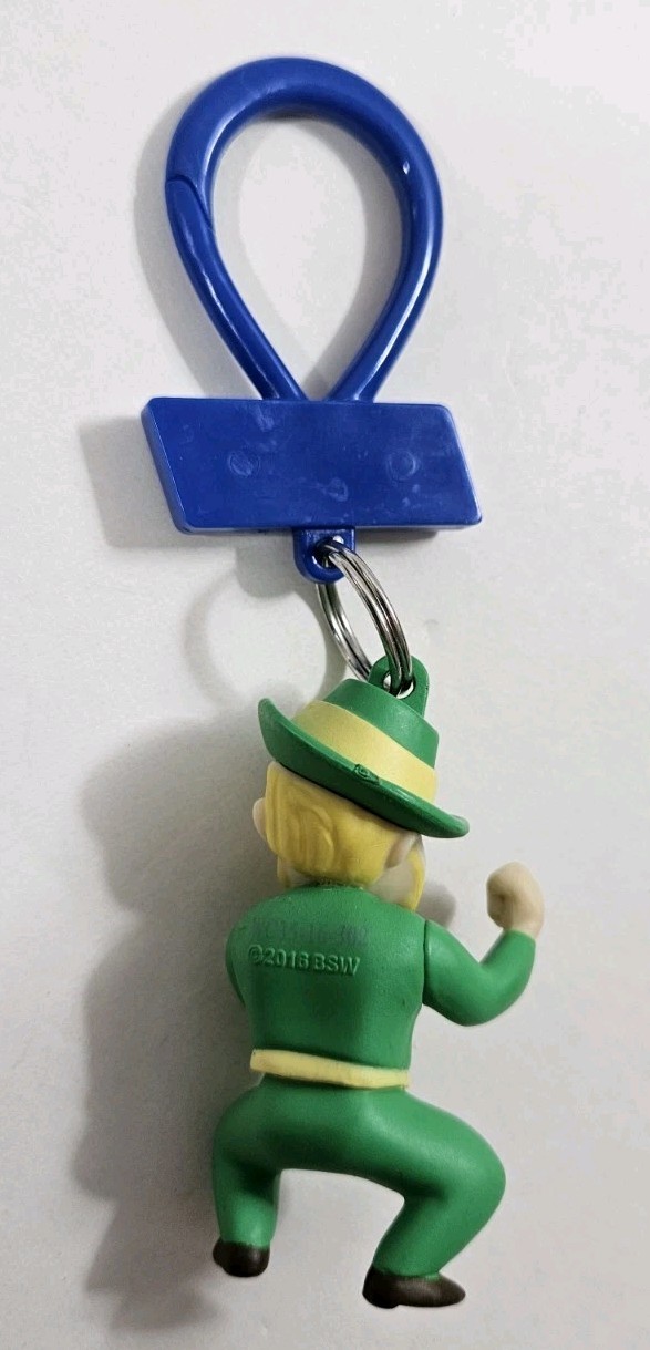 Fallout 4 Vault Boy Irish LUCK 2.5″ Backpack Hanger Clip 2016