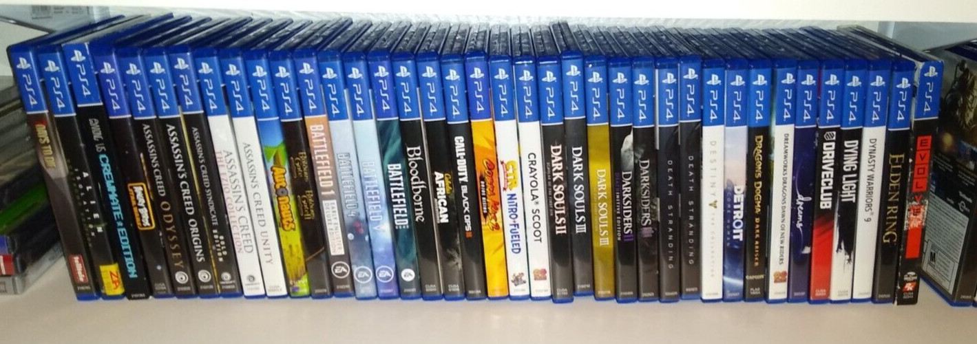 PlayStation 4 Games – Many To Choose From – PS4