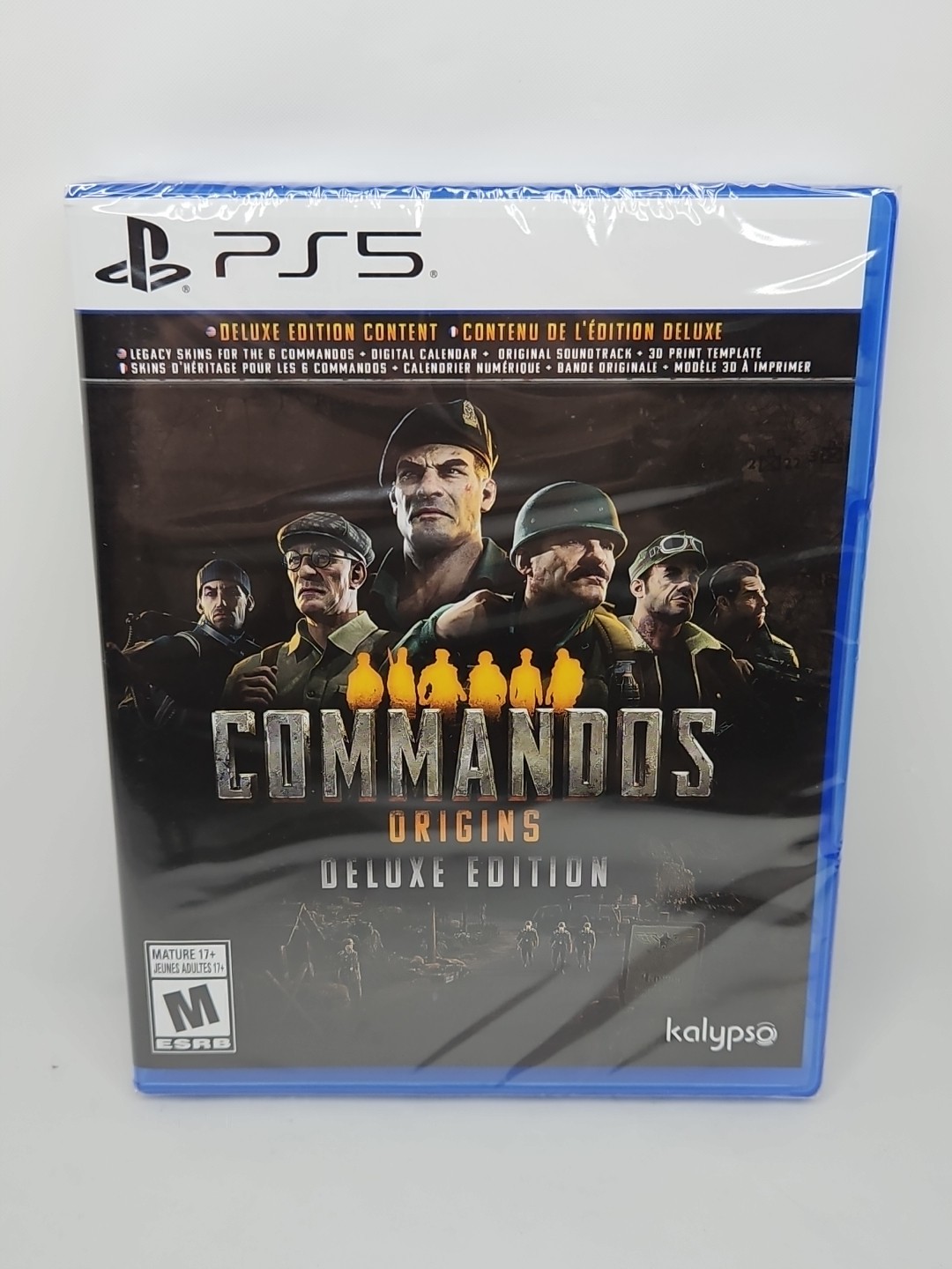 Commandos Origin Deluxe Edition – Sony PlayStation 5 Factory Sealed