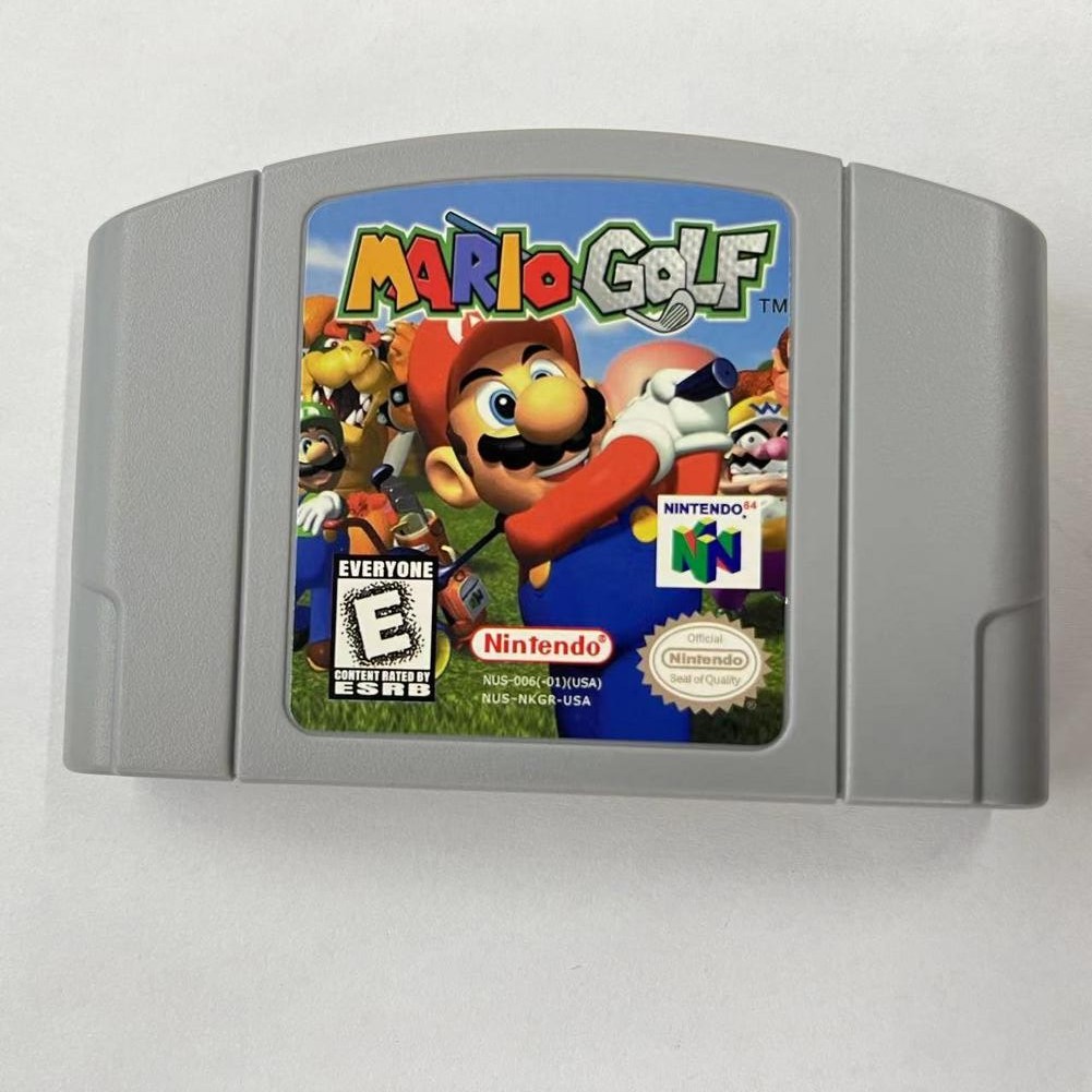 Mario Golf – Nintendo 64 (N64) Ready to play Rare find Timeless classic