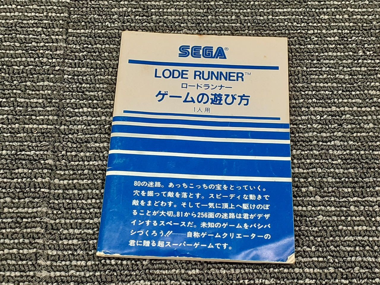 SEGA Roadrunner G-1031 Used